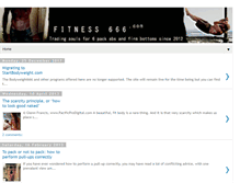 Tablet Screenshot of fitness666.com